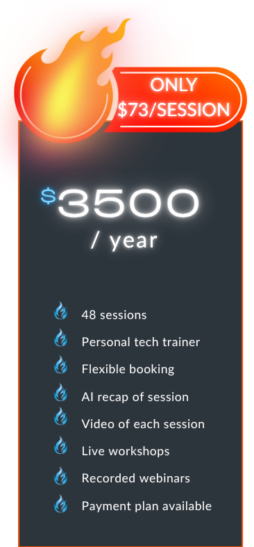 Annual Sessions Package 48 sessions annually